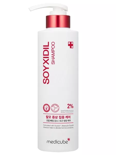 Medicube Укрепляющий шампунь против выпадения волос Soyxidil Shampoo 490 мл