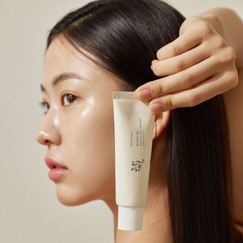 СОЛНЦЕЗА-ЩИТНЫЙ КРЕМ RELIEF SUN : RICE + PROBIOTICS SPF50/PA+++ 50ML BEAUTY OF JOSEON