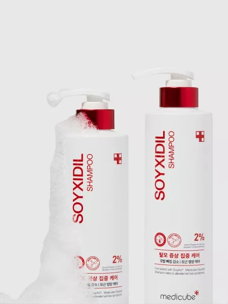 Medicube Укрепляющий шампунь против выпадения волос Soyxidil Shampoo 490 мл