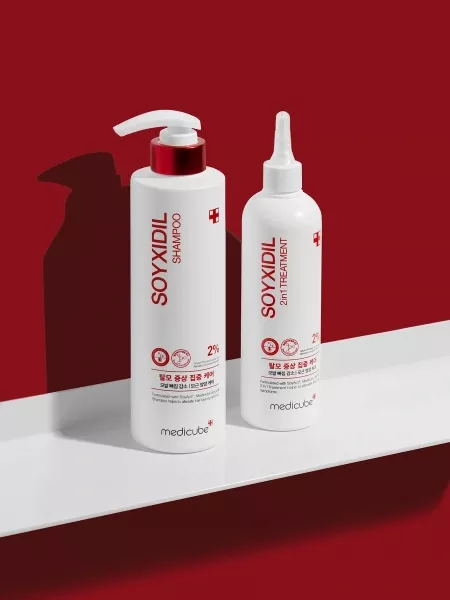Medicube Укрепляющий шампунь против выпадения волос Soyxidil Shampoo 490 мл